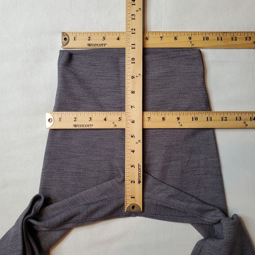 Lululemon Women's Size 2 Align Pant II 25" Heathered Herringbone White Black - Picture 2 of 6